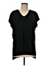 Versona Black Short Sleeve Top Size M - photo 1