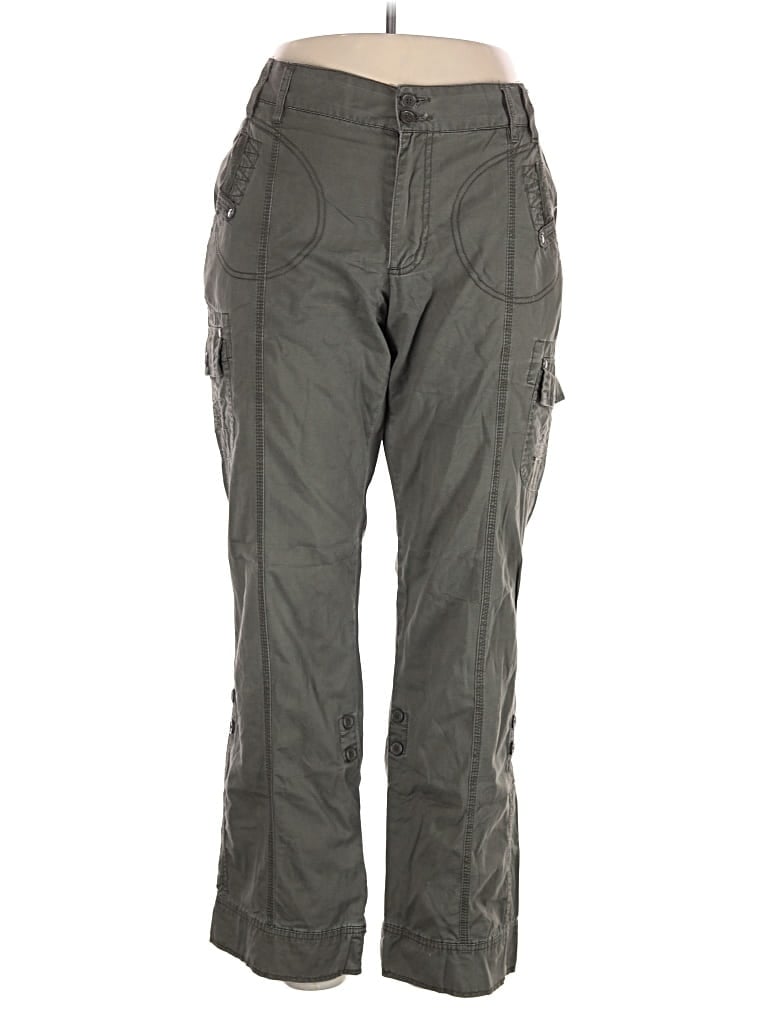 Pre-owned &denim By H&m Cargo Pants In Gray