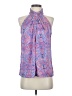 Outback Red 100% Polyester Purple Sleeveless Blouse Size S - photo 1