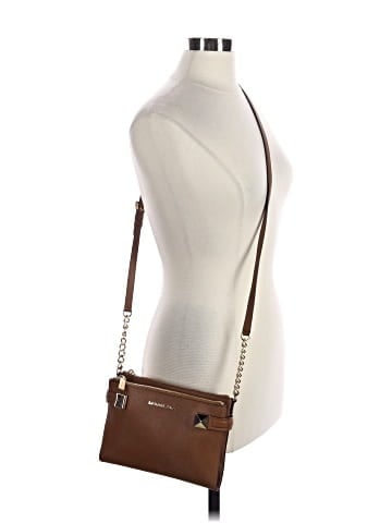 MICHAEL Michael Kors Leather Crossbody Bag (view 2)