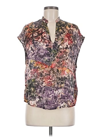 Raquel Allegra Sleeveless Silk Top (view 1)