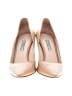 Prada 100% Leather Tan Leather Pointed Toe Heels Size EU 40 - photo 2
