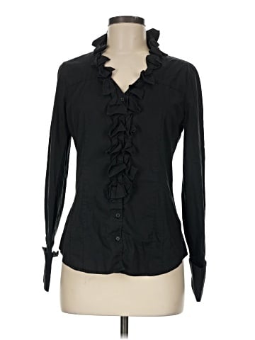 Express Design Studio Long Sleeve Blouse (view 1)