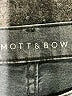 Mott & Bow Gray Silver Jeans Size 28 waist - photo 7