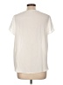 Cato 100% Polyester Ivory Short Sleeve Blouse Size L - photo 2