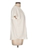 Cato 100% Polyester Ivory Short Sleeve Blouse Size L - photo 4