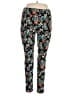 Lularoe Print Black Casual Pants Size 1X (Tall & Curvy) - photo 1