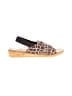 Assorted Brands Animal Print Brown Sandals Size 11 - photo 1