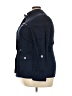 INC International Concepts 100% Linen Blue Jacket Size XXL - photo 6