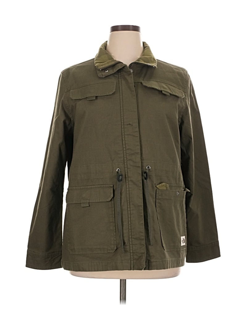 Pre-owned The North Face Jacket In Green