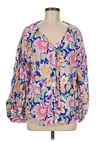 Fate 3/4 Sleeve Blouse (view 1)