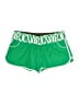 Roxy 100% Polyester Color Block Green Athletic Shorts Size 9 - photo 1