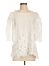 Neiman Marcus Ivory 3/4 Sleeve Blouse Size L - photo 1