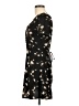 Missguided 100% Polyester Floral Black Casual Dress Size 6 - photo 5