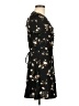 Missguided 100% Polyester Floral Black Casual Dress Size 6 - photo 4