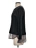 Elle 100% Acrylic Plaid Black Pullover Sweater Size S - photo 5