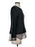 Elle 100% Acrylic Plaid Black Pullover Sweater Size S - photo 4