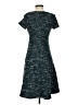 Talbots Tweed Teal Casual Dress Size 4 - photo 2