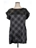 Apt. 9 Argyle Gray Casual Dress Size XL - photo 1