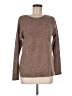 J. McLaughlin Tweed Brown Pullover Sweater Size M - photo 1