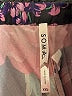 Soma Floral Black Casual Pants Size XXL - photo 4
