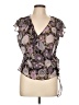 Apostrophe 100% Polyester Purple Sleeveless Blouse Size 10 - photo 1
