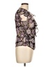 Apostrophe 100% Polyester Purple Sleeveless Blouse Size 10 - photo 4
