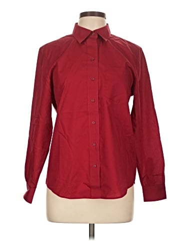 Foxcroft Long Sleeve Button-Down Shirt (view 1)