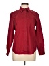 Foxcroft Burgundy Long Sleeve Button-Down Shirt Size 12 (petite) - photo 1