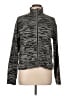 Title Nine Animal Print Gray Track Jacket Size L - photo 1