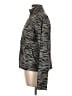 Title Nine Animal Print Gray Track Jacket Size L - photo 5