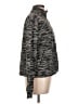 Title Nine Animal Print Gray Track Jacket Size L - photo 4