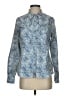Patagonia 100% Polyester Print Blue Long Sleeve Blouse Size S - photo 1