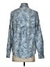 Patagonia 100% Polyester Print Blue Long Sleeve Blouse Size S - photo 2