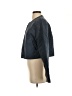 Zara 100% Polyester Argyle Blue Jacket Size S - photo 5