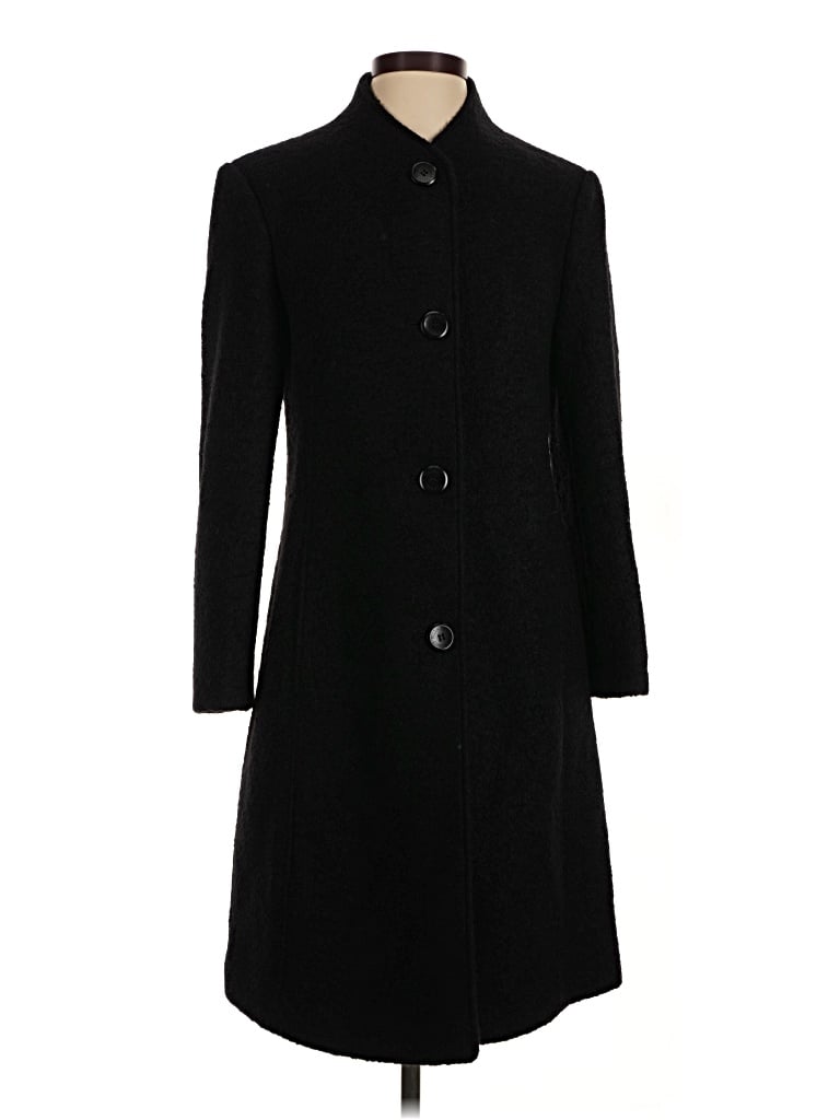 Pre-owned Ellen Tracy Coat In Black
