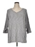 SONOMA life + style 100% Cotton Gray Pullover Sweater Size 1X - photo 1