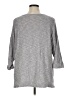 SONOMA life + style 100% Cotton Gray Pullover Sweater Size 1X - photo 2