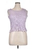 Pride & Joy 100% Polyester Purple Sleeveless Blouse Size 14 - photo 1