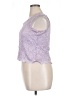 Pride & Joy 100% Polyester Purple Sleeveless Blouse Size 14 - photo 5