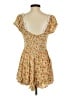 Urban Outfitters 100% Viscose Orange Romper Size S - photo 2