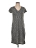 ExOfficio Chevron-herringbone Gray Casual Dress Size S - photo 1