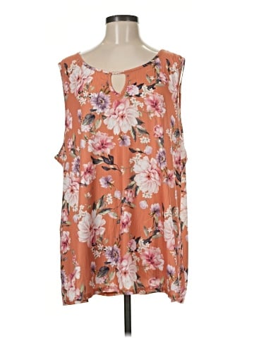 Espresso Sleeveless Blouse (view 1)