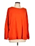 Chico's Orange Pullover Sweater Size L - photo 1