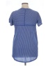 NY Collection 100% Polyester Blue Short Sleeve T-Shirt Size 1X - photo 2