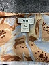 Tiny 100% Rayon Brown Long Sleeve Blouse Size L - photo 7