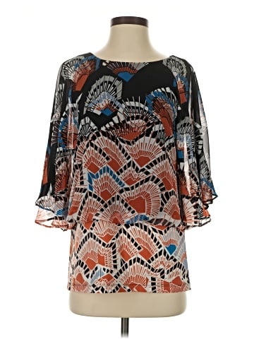 Coco Bianco 3/4 Sleeve Blouse (view 1)