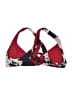 Athleta Floral Burgundy Swimsuit Top Size M - photo 2