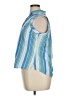 White Stag Stripes Blue Sleeveless Blouse Size 16 - 18 - photo 5