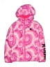 Hurley 100% Polyester Tie-dye Pink Jacket Size 10 - 12 - photo 1